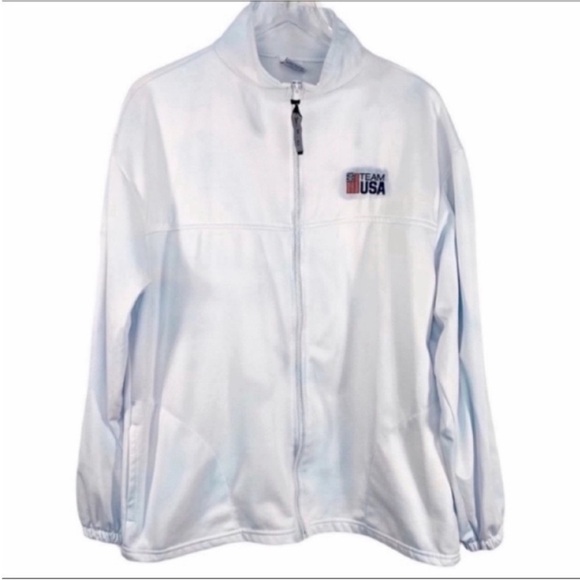 US OLYMPIC COMMITTEE custom tie dye jacket XL - Picture 1 of 7